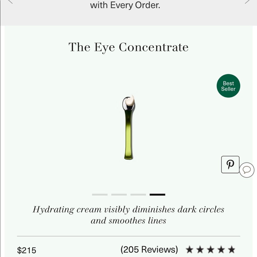 LA MER- the Eye Concentrate .1oz/3ml - Picture 5 of 6